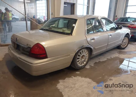 2009 Mercury Grand Marquis Ls (Fleet Only) z USA, uszkodzony, nr VIN 2MEHM75V99X621111